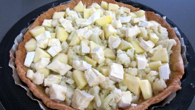 Recette Clafoutis au chou-fleur et camembert