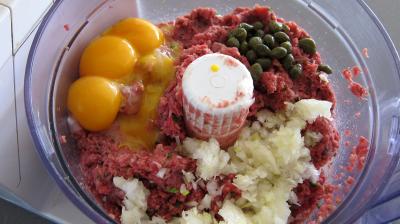 Tartare de boeuf et ses crudités - 4.1