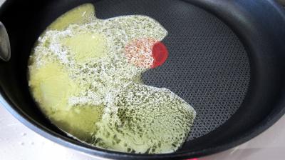 Compotée d'oignons et d'épinards et son rognon de veau - 7.2