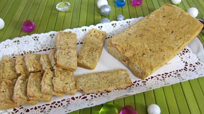 Les grands classiques : Plat de biscotti aux cacahètes