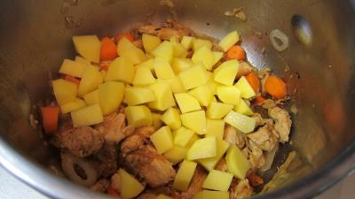 Broutes et blancs de poulet en soupe - 6.4