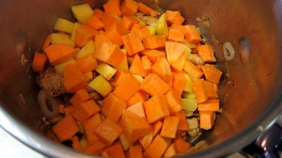Broutes et blancs de poulet en soupe - 7.2