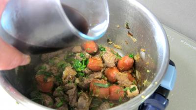 Recette Autruche et agneau en civet