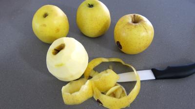 Boudins aux pommes et ananas à la purée de framboises Vitabio - 4.1
