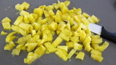 Boudins aux pommes et ananas à la purée de framboises Vitabio - 5.1