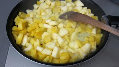 Boudins aux pommes et ananas à la purée de framboises Vitabio - 11.3