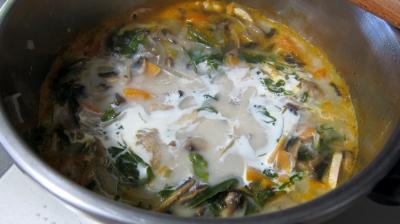 Fines herbes et légumes en velouté - 8.2