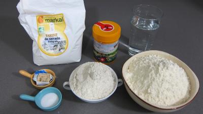 Ingrédients pour la recette : Pain paysan