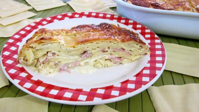 Image : recette Lasagnes au jambon