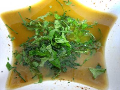 Recette Sauce vinaigrette au basilic