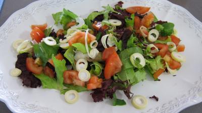 Limandes et sa salade de pousses de bambou et graines germées - 4.3
