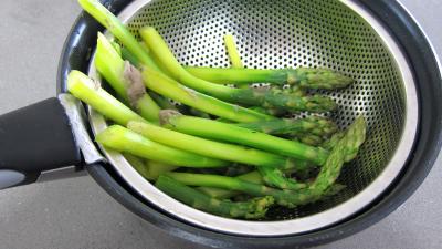 Pousses de bambou et asperges gratinées - 6.3
