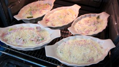 Pousses de bambou et asperges gratinées - 10.3