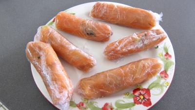 Roulades de saumon fumé et sa salade - 4.4