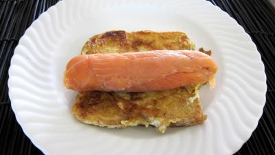 Roulades de saumon fumé et sa salade - 6.2