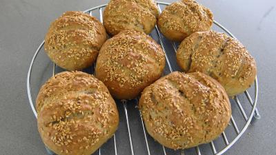 Boules de pains au levain à l'ancienne - 8.2