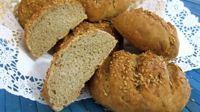 Recette Boules de pains au levain à l'ancienne