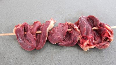 Laitue et pommes de terre en purée et ses coeurs de canard - 3.3