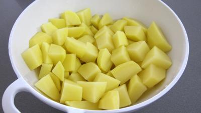 Laitue et pommes de terre en purée et ses coeurs de canard - 5.3