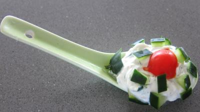 Recette Concombre en amuse-bouche