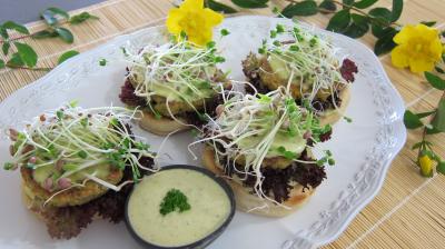 Recette Tarama revisité en sandwichs à la plancha