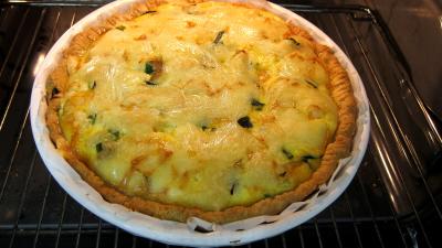 Quiche aux crevettes et à la lotte - 11.2