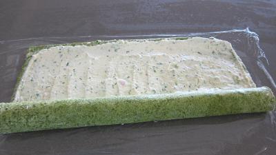 Recette Roulé au fromage et aux épinards