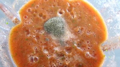 Sauce tomate aux petits pois - 3.4