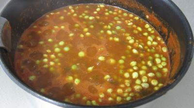 Sauce tomate aux petits pois - 6.2