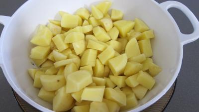 Frittata aux pommes de terre et petits pois - 3.4