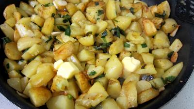 Frittata aux pommes de terre et petits pois - 5.4