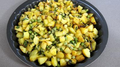 Frittata aux pommes de terre et petits pois - 7.1