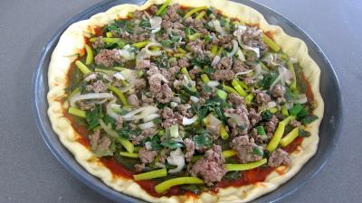 Pizza à l'oseille et aux haricots beurre - 9.4
