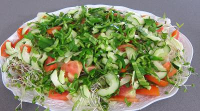 Salade haricots beurre du jardin - 8.1