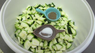 Velouté de courgette au chèvre chaud - 8.3