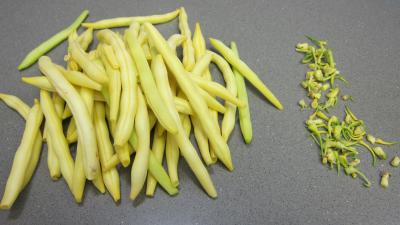Pâtes spaghettis aux haricots beurre - 2.1