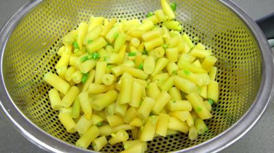 Pâtes spaghettis aux haricots beurre - 3.3