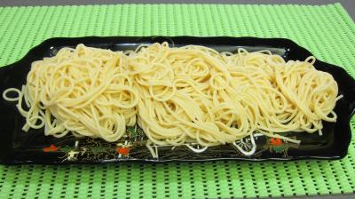 Pâtes spaghettis aux haricots beurre - 8.1
