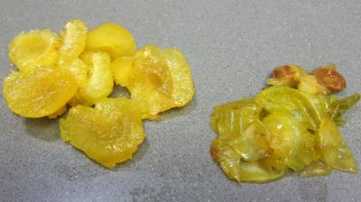 Compote de prunes blanches aux noisettes - 1.1