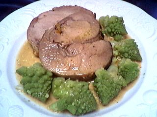 Image : recette Rôti de dindonneau au Porto