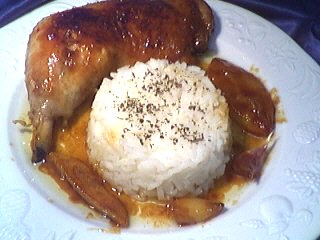 miel : Assiette de poulet au miel