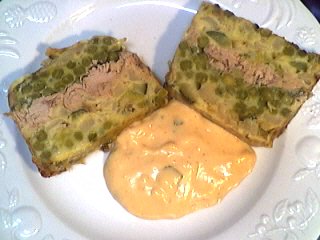 Recette Assiette de terrine de légumes au thon