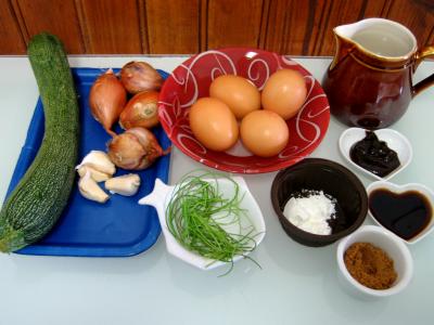 Ingrédients pour la recette : Oeufs façon thaïlandaise