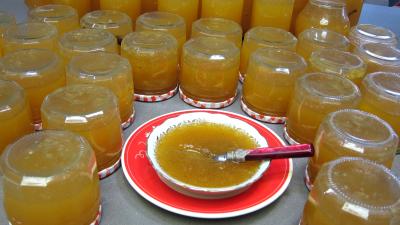 Image : Coupelle de confiture de citrouille