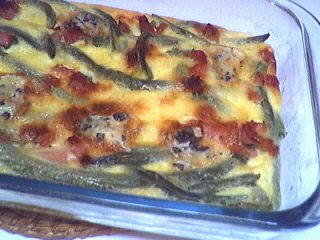 Recette Clafoutis aux haricots verts