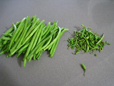 Clafoutis aux haricots verts - 1.1