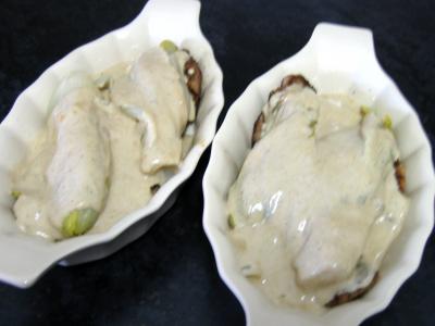 Escalopes de veau aux endives et mozzarella - 9.2