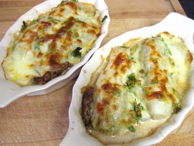 Recette Escalopes de veau aux endives et mozzarella