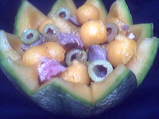 Recette Salade de melon aux graines de sésame