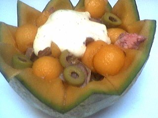 Salade de melon aux graines de sésame - 7.3